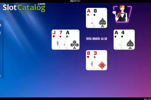 Скрин7. Big Rollover Poker Hold'em слот