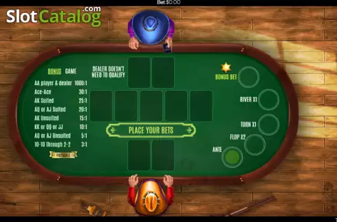 Скрин2. Bonus Poker (Flipluck) слот