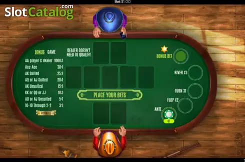 Скрин3. Bonus Poker (Flipluck) слот