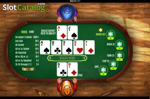 Скрин8. Bonus Poker (Flipluck) слот