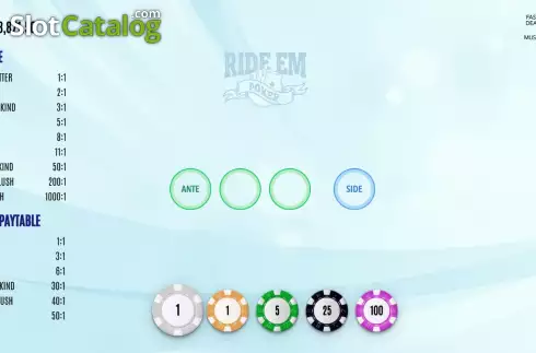 Скрин2. Let it Ride (Flipluck) слот