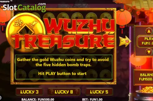 Скрин4. Wuzhu Treasure слот