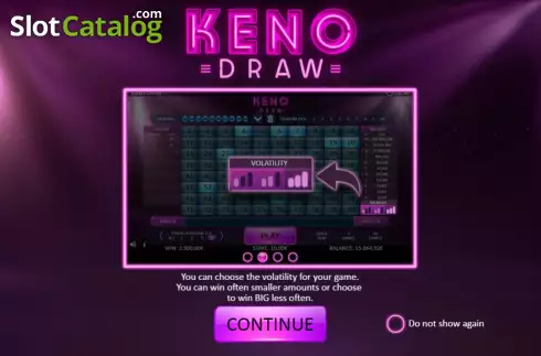 Скрин3. Keno Draw (Flipluck) слот