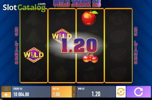 Скрин3. Wild Joker 25 слот