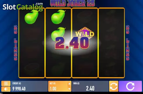 Скрин4. Wild Joker 25 слот