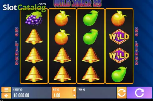 Скрин2. Wild Joker 25 слот