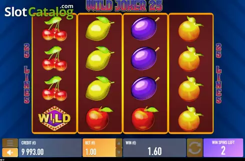 Скрин7. Wild Joker 25 слот