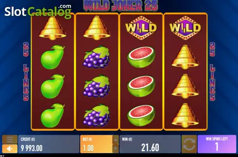 Скрин8. Wild Joker 25 слот