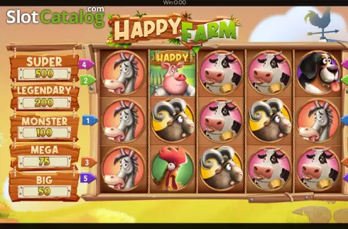 Скрин2. Happy Farm (Flipluck) слот