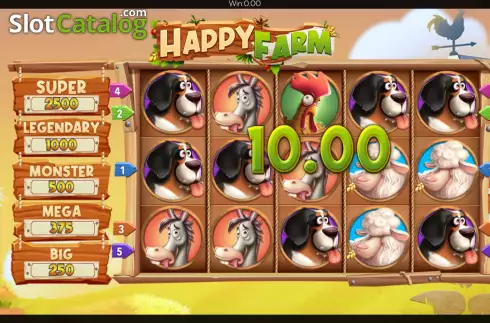 Скрин5. Happy Farm (Flipluck) слот