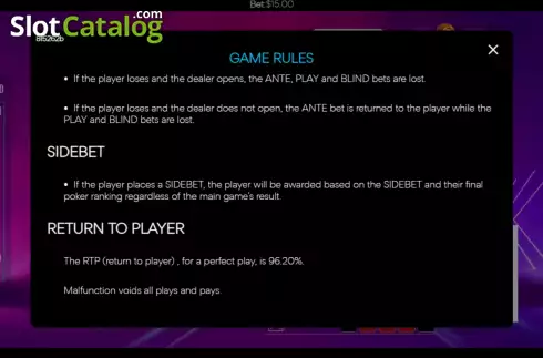 Скрин9. 6 Up Pocket Poker слот