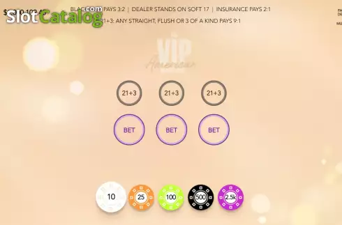 Скрин2. VIP American Blackjack (Flipluck) слот