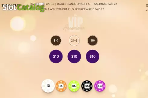 Скрин3. VIP American Blackjack (Flipluck) слот