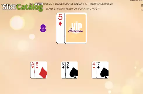 Скрин4. VIP American Blackjack (Flipluck) слот