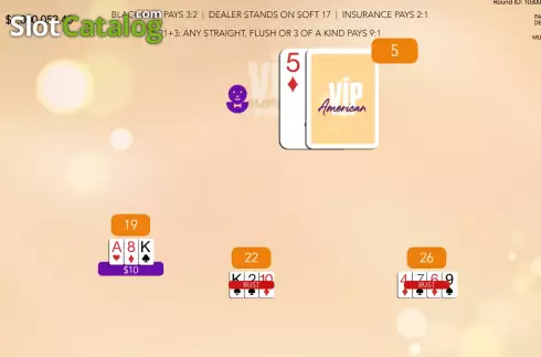Скрин5. VIP American Blackjack (Flipluck) слот