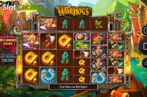 Скрин4. WarHogs Hellaways слот