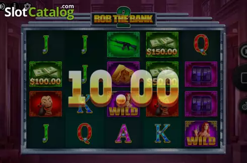 Скрин3. Rob The Bank 2 слот