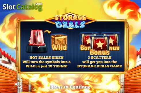 Скрин2. Storage Deals слот