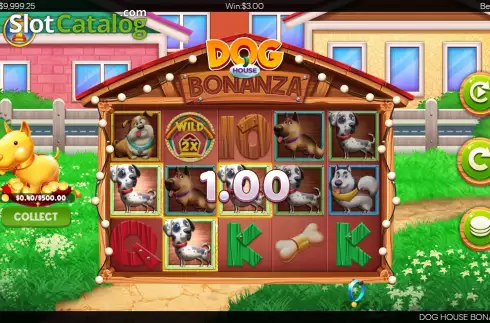 Скрин5. Dog House Bonanza слот