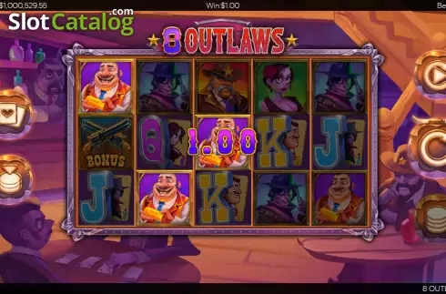 Скрин3. 8 Outlaws слот