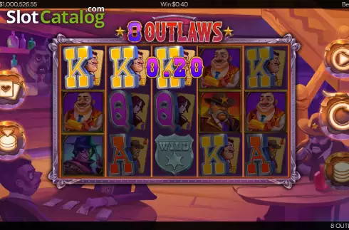 Скрин4. 8 Outlaws слот