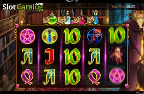 Скрин6. Wizards of the Gold Order слот
