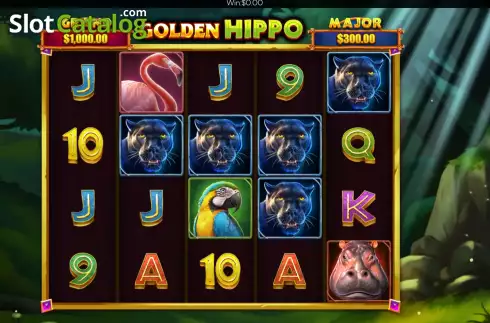 Скрин2. Golden Hippo слот