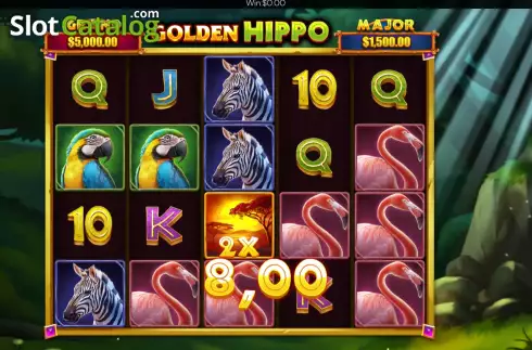 Скрин5. Golden Hippo слот