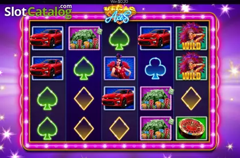 Скрин3. Vegas Aces слот