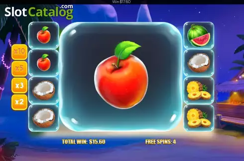Скрин7. Tropical Rush слот