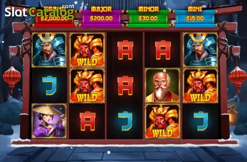 Скрин2. Shogun's Cursed Treasure слот