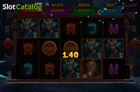 Скрин3. Shogun's Cursed Treasure слот