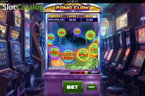 Скрин2. Fomo Claw слот