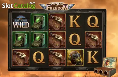 Скрин2. Wings of Freedom (Flipluck) слот