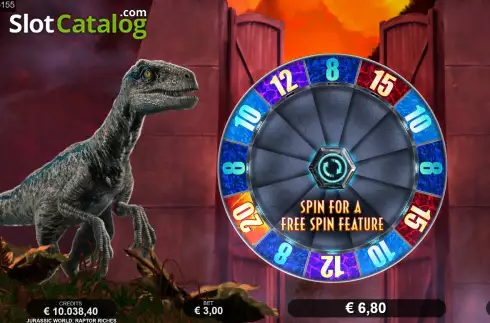 Скрин9. Jurassic World Raptor Riches слот