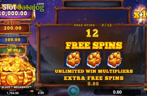 Скрин5. Wolf Blaze Megaways слот