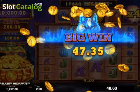 Скрин9. Wolf Blaze Megaways слот
