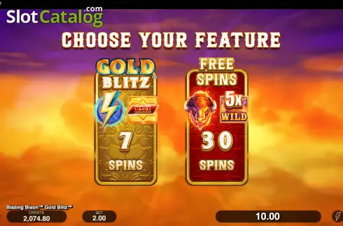 Скрин5. Blazing Bison Gold Blitz слот