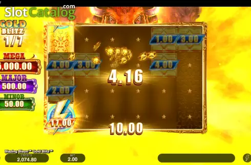 Скрин6. Blazing Bison Gold Blitz слот