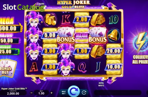 Скрин2. Hyper Joker Gold Blitz слот