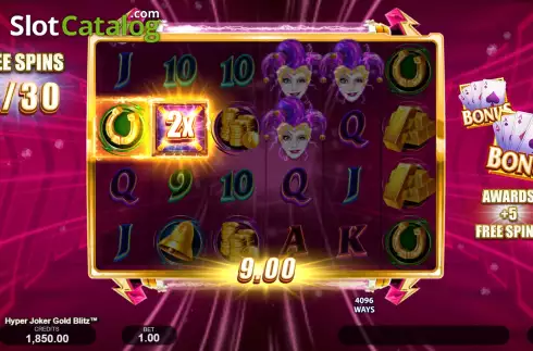 Скрин8. Hyper Joker Gold Blitz слот