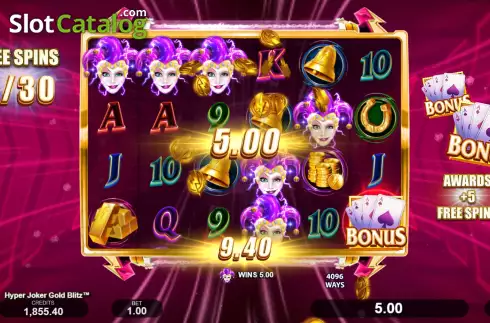 Скрин9. Hyper Joker Gold Blitz слот