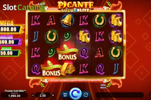 Скрин2. Picante Gold Blitz слот