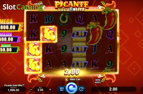 Скрин3. Picante Gold Blitz слот