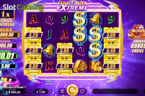 Скрин3. Gold Blitz Extreme слот