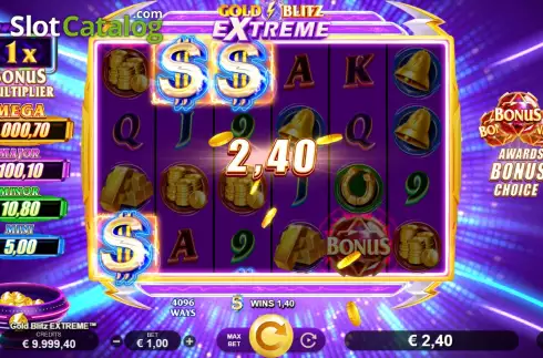 Скрин4. Gold Blitz Extreme слот