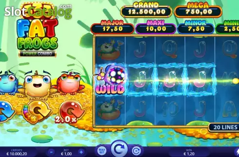 Скрин5. 333 Fat Frogs Power Combo слот