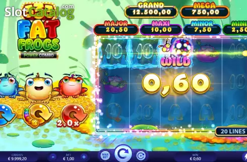 Скрин7. 333 Fat Frogs Power Combo слот