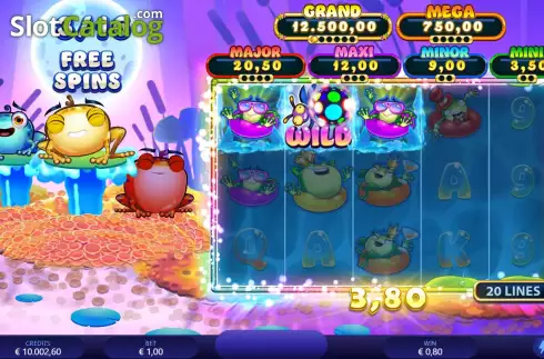 Скрин9. 333 Fat Frogs Power Combo слот