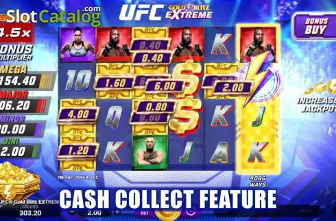Скрин3. UFC Gold Blitz Extreme слот